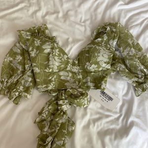 Saints + Secrets Corset crop top